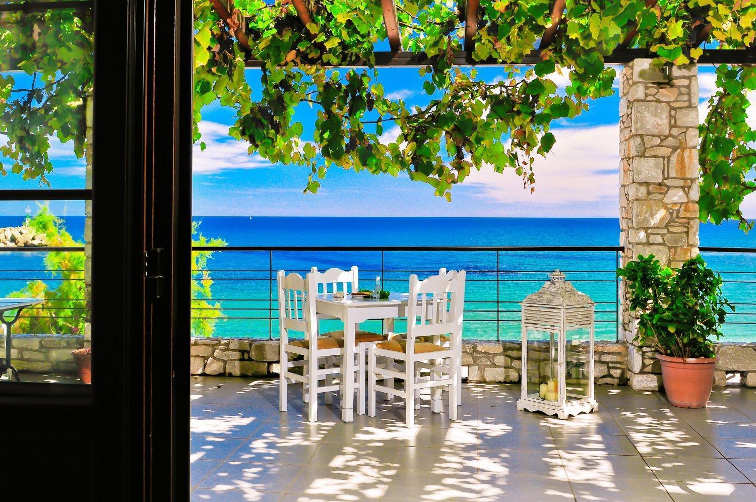 Hotel Manthos Blue Agios Ioannis  Eksteriør bilde