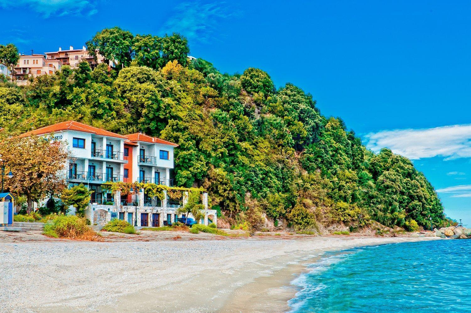 Hotel Manthos Blue Agios Ioannis  Eksteriør bilde