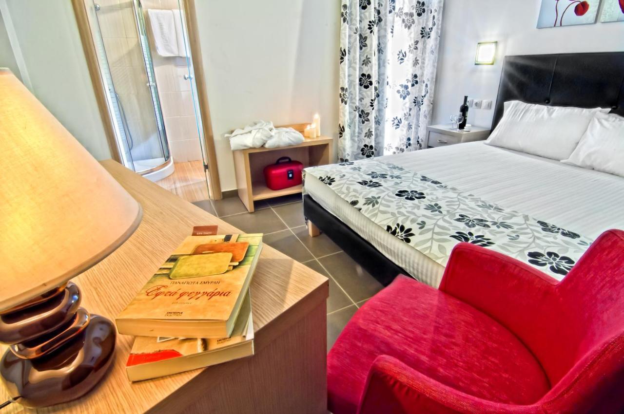 Hotel Manthos Blue Agios Ioannis  Rom bilde